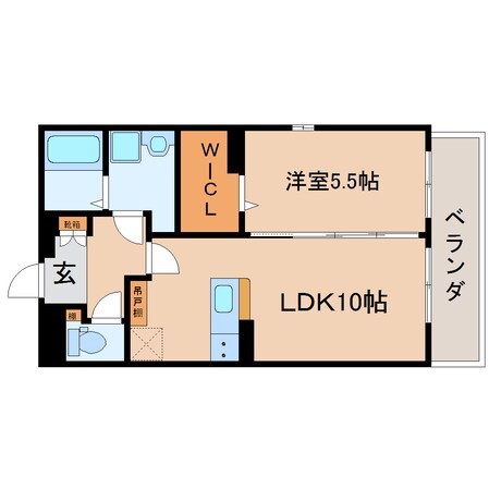 静岡駅 徒歩14分 4階の物件間取画像